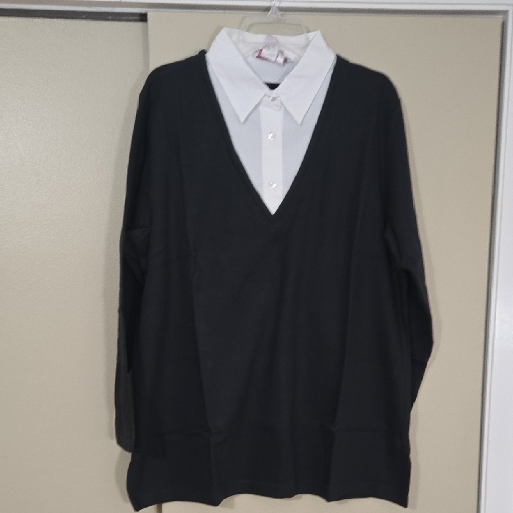 Silhouettes Women's Mock Tunic & Shirt Size 1X NWOT
